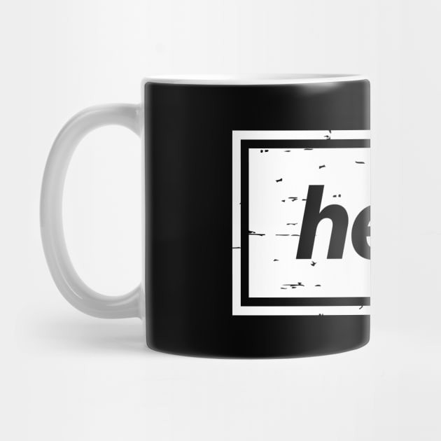 Hello - The Mancunian Indie Anthem White by Butter Creative